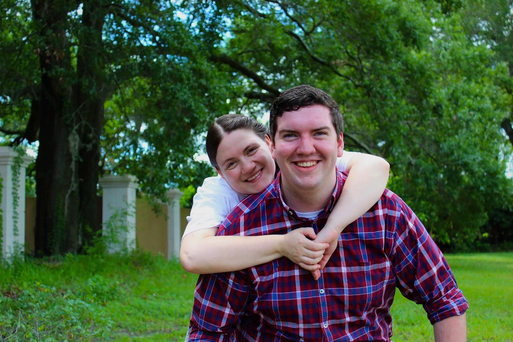 Photo of Audric Arneault with his girlfriend
