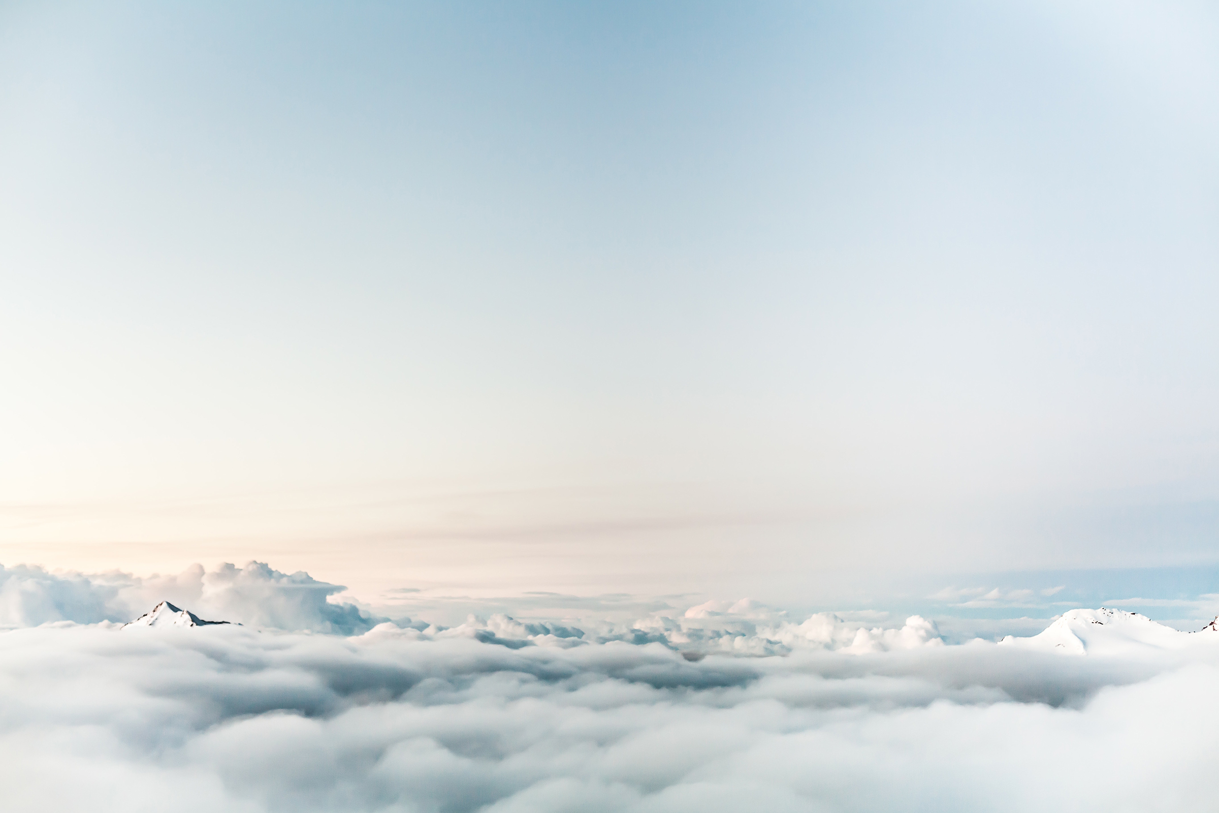 Cloud and sky image header
