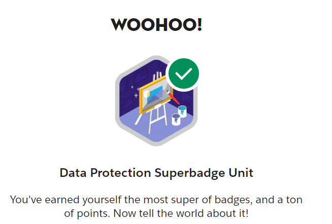 Data Protection Superbadge