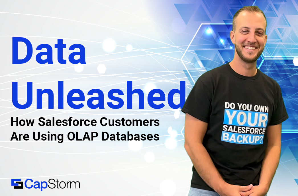 Data Unleashed Episode 26 header on how Salesforce customers can use OLAP databases