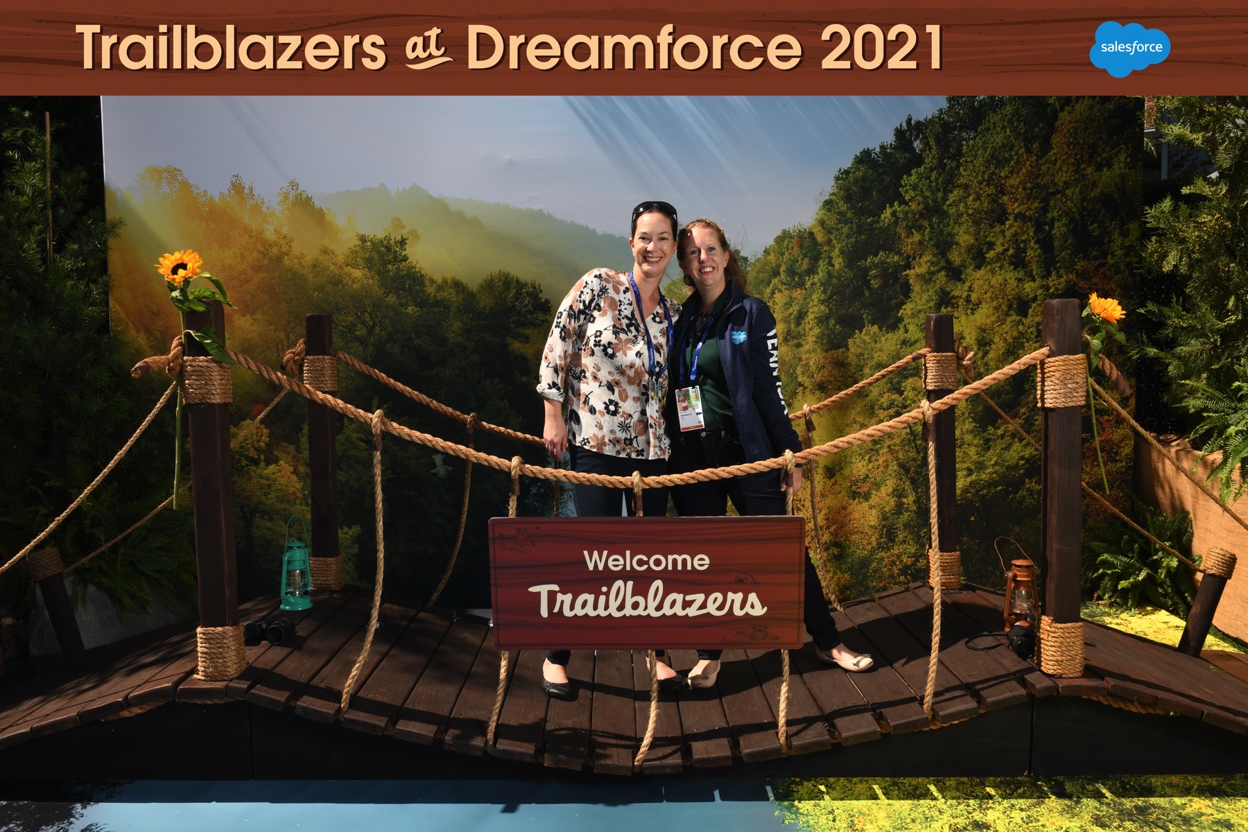 Rebecca Gray attends Dreamforce 2021