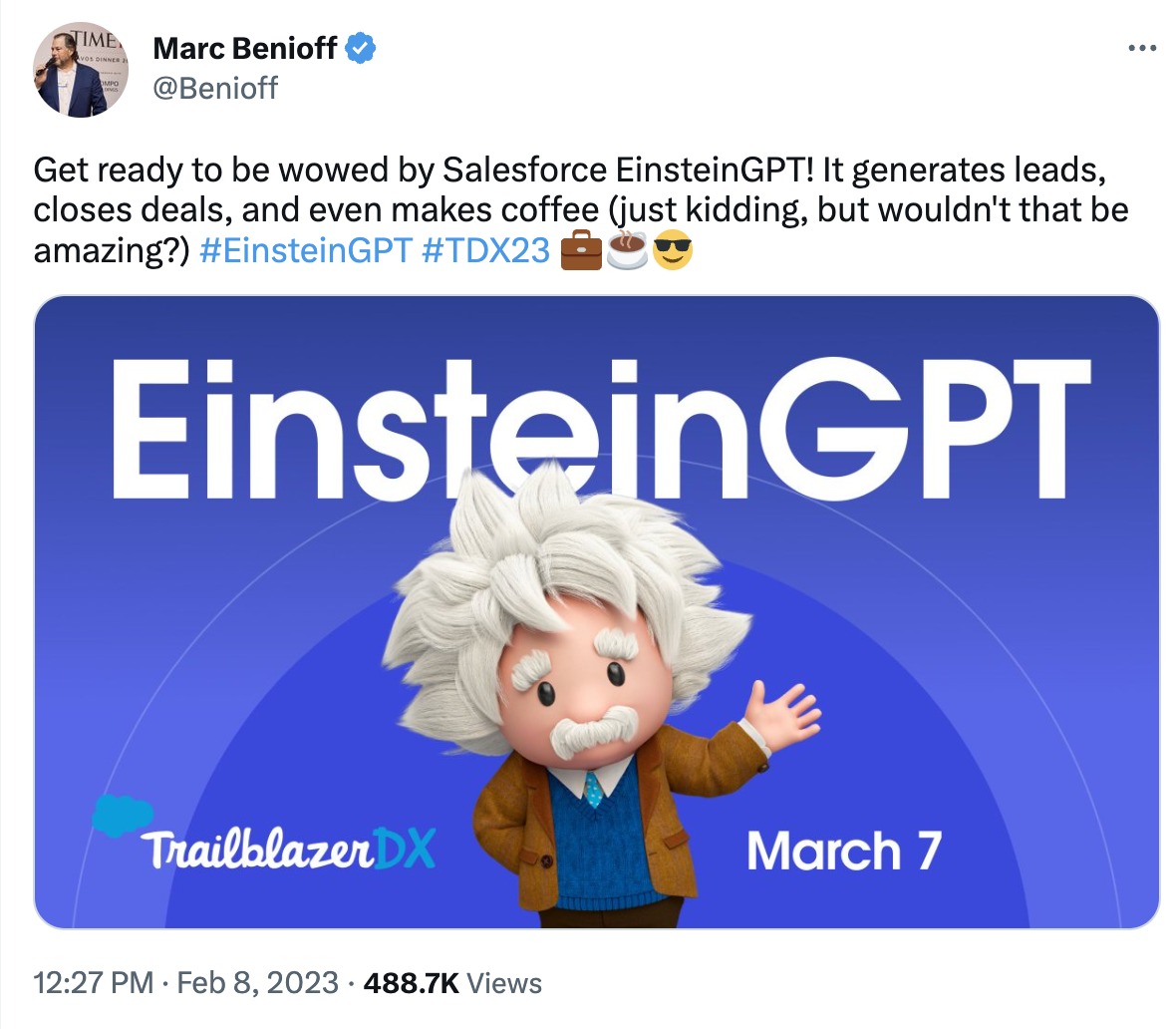 World, Meet Einstein GPT